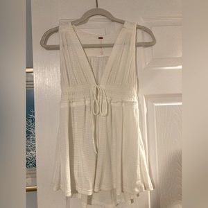 Free People White Tank